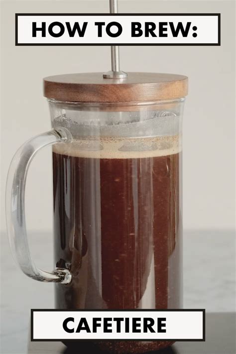 How To Make Cafetiere Coffee | Cafetiere coffee, Coffee brewing methods ...