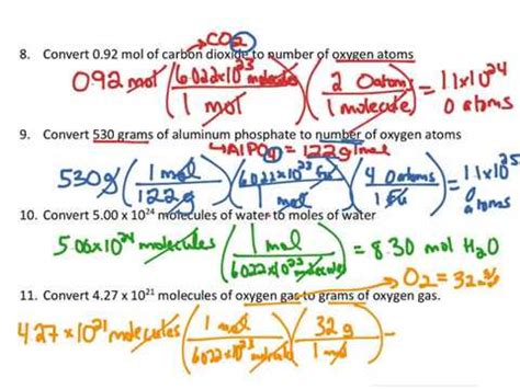 Converting Between Mass (grams), Moles, Molecules and Atoms - YouTube