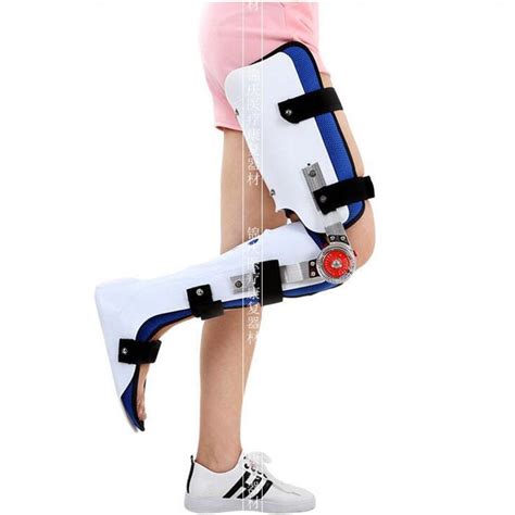 Leg Knee Ankle Foot Orthosis HKAFO Fracture Orthopedic Abduction Orthotics Medical Thigh Braces ...