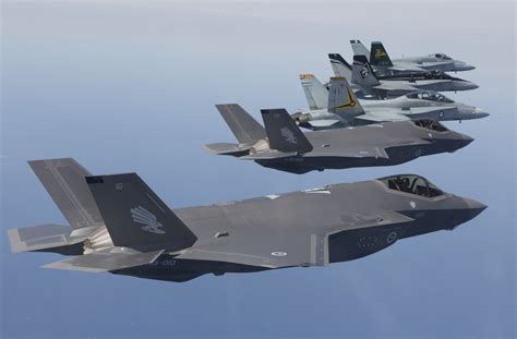 Australia's first F-35s Arrive Home to Royal Australian Air Force Williamtown - MilitaryLeak