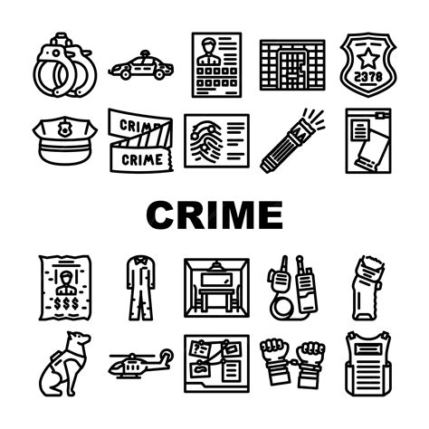 Crime Clipart Black And White