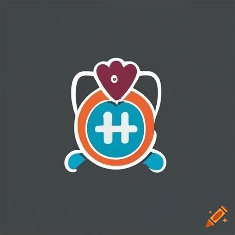 Vector logo design for a pet hospital on Craiyon