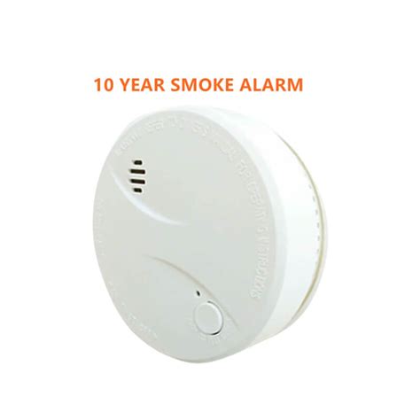 10 year lithium battery smoke alarm detector