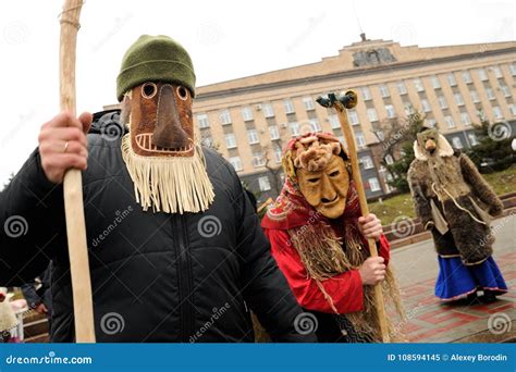 Orel, Russia, January 6, 2018: Koliada, Russian Winter Festival ...