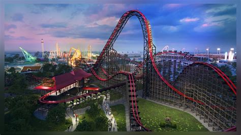 New hybrid roller coaster to debut with 'world's largest underflip