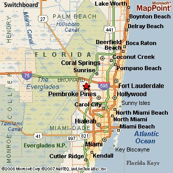 Where is Weston, Florida? see area map & more