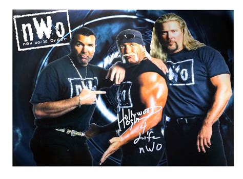 Hulk Hogan NWO Signed 16x20 Poster – Hogan's Beach Shop