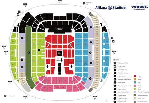 Sydney Football Stadium Seating Map 2023 With Rows, Parking, 56% OFF