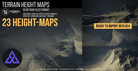 23 UE5 Terrain Height Maps