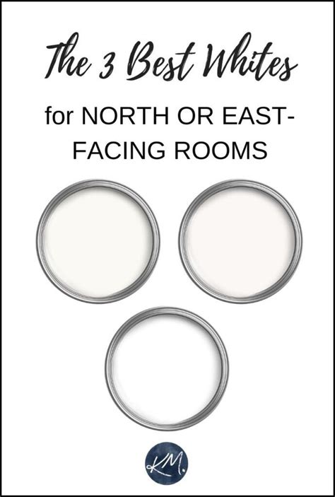 The 3 BEST WHITE Paint Colors for North or East-Facing Rooms in 2024 ...