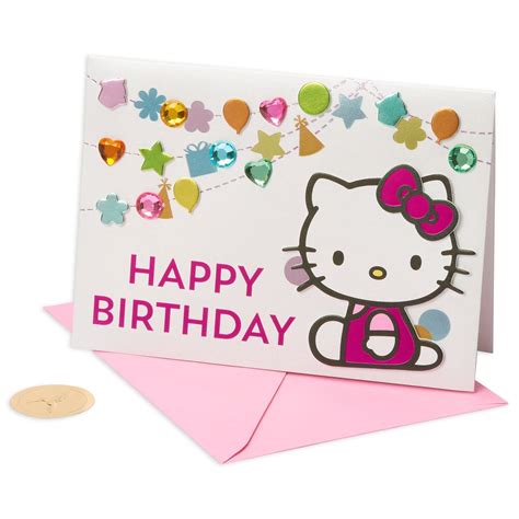 Hello Kitty Birthday Greeting Card - Papyrus