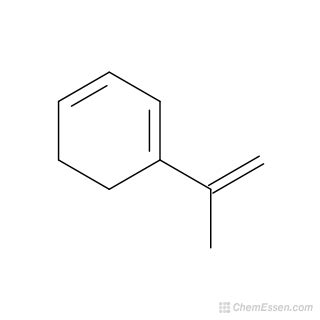 1-(1-Methylvinyl)-1,3-cyclohexadiene Structure - C9H12 - Over 100 ...