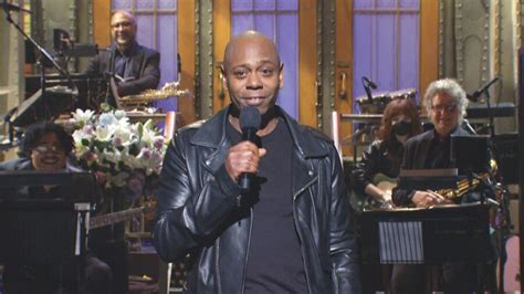 Dave Chappelle Gave SNL A Fake Monologue Ahead Of Rousing Appearance ...