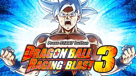 Dragon Ball Raging Blast 3 - 2022 Gameplay (Mod Project) - YouTube