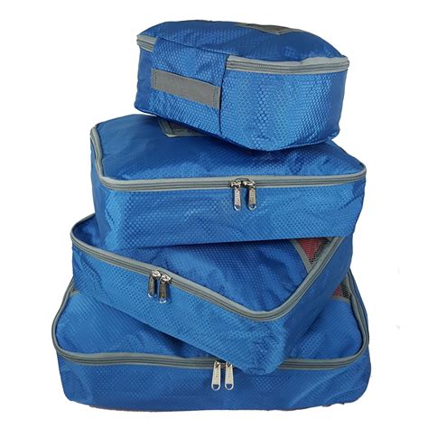 K-cliffs Travel Packing Cubes 4Pcs Set Luggage Packing Organizer Clothing Pouches Bags - Walmart.com