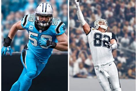 Panthers and Cowboys Unveil 'Color Rush' Uniforms for Thanksgiving Day ...