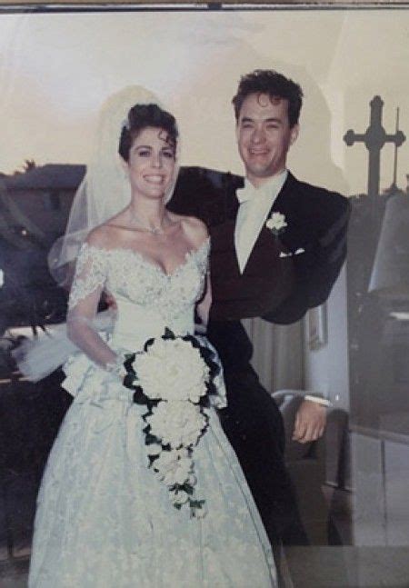 Tom Hanks & Rita Wilson 1988 | Famous wedding dresses, Celebrity ...