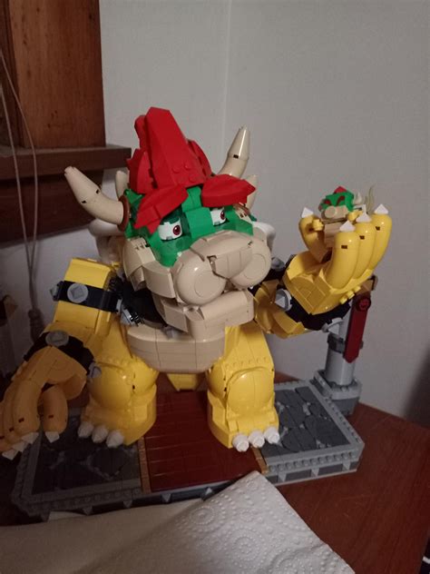 my big Bowser is confused about my tiny Bowser : r/lego