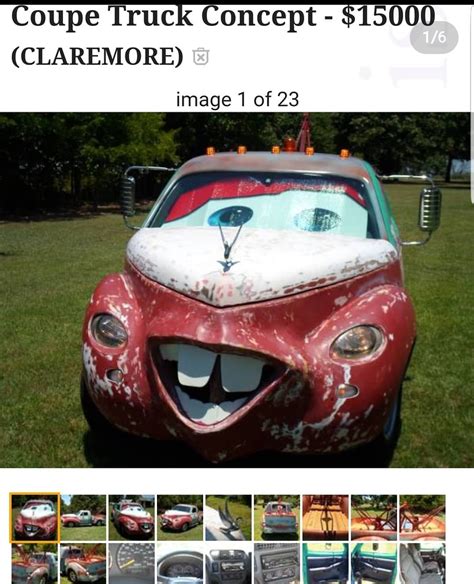 If Mater and McQueen had a child : r/CursedCars