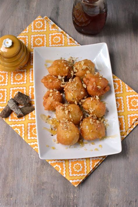 Greece -- Loukoumades (Greek Donuts with Honey syrup) Recipe | cookshideout