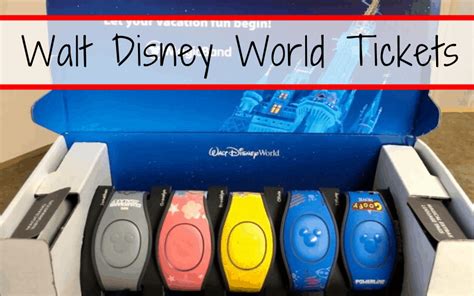 Walt Disney World Tickets and Passes • Mouse Travel Matters