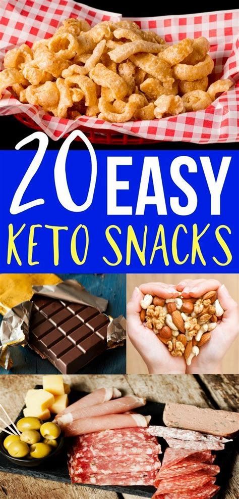 You'll love these easy low carb snacks (keto snacks) for your ketogenic ...