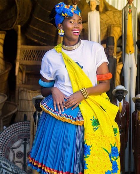 Clipkulture | Beautiful Tsonga Traditional Xibelani Attire