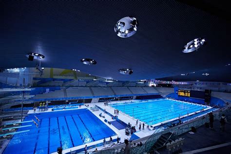 Inside the stunning Olympic Park Aquatics Centre #Olympics #London2012 | 2012 summer olympics ...