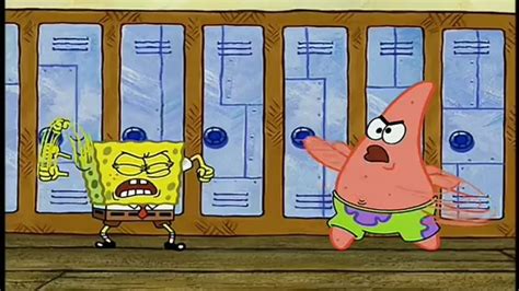 Spongebob Squarepants - Boating School Fight - YouTube