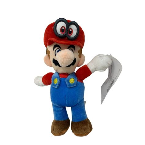 Super Mario 7 Inch Stuffed Plush Doll Toy - Walmart.com - Walmart.com