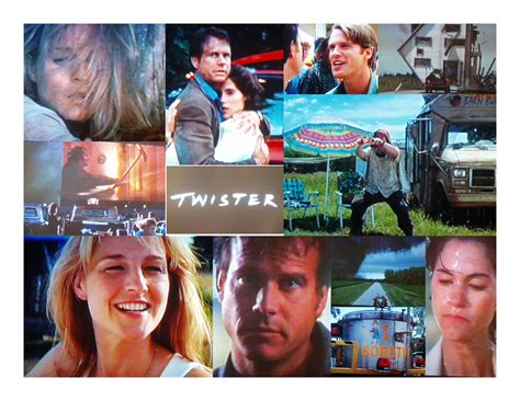 TWISTER (1996) Bill Paxton, Helen Hunt and Philip Seymour Hoffman entertain as exciting storm ...