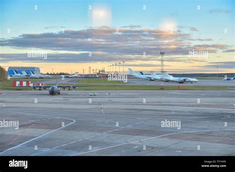 Minsk International Airport Stock Photo - Alamy