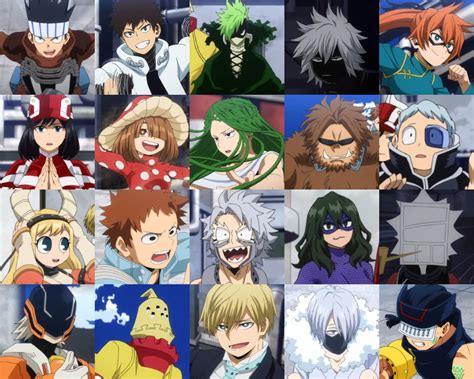 My Hero Academia Class 1-B Hero Names Quiz - By BorezU