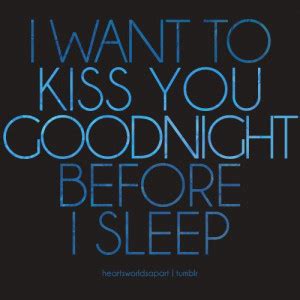 Long Kiss Goodnight Quotes. QuotesGram