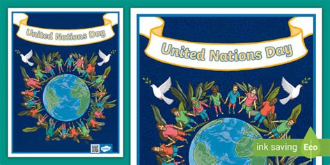 United Nations Day Poster | Grades 2 - 6 | Twinkl - Twinkl