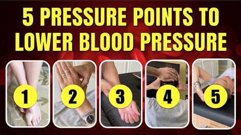 5 Pressure Points to Lower Blood Pressure Instantly - YouTube