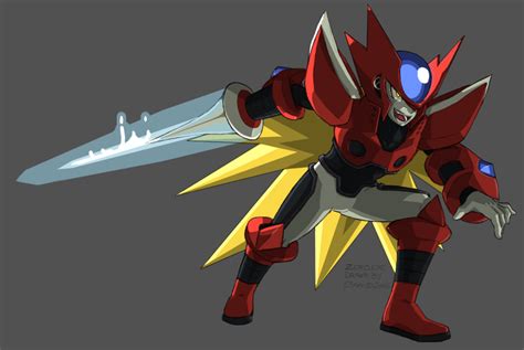 Zero.EXE Colored by Essai on DeviantArt | Color, Mega man, Deviantart