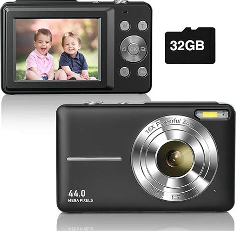 Digital Camera 1080P 44MP Digital Point and Shoot Camera Kids Camera ...