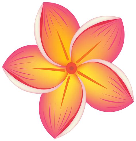 Tropical Flower PNG Clipart - Best WEB Clipart