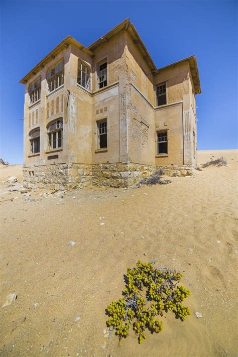 Abandoned Houses in Kolmanskop, Namibia Stock Photo - Image of namibian ...