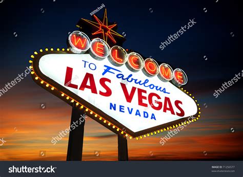 Welcome Las Vegas Sign Stock Photo (Edit Now) 71256577 | Shutterstock