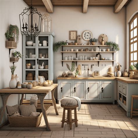 "the Perfect Cottagecore Kitchen for Homely Comforts and Rustic Charm" - aestheticaly