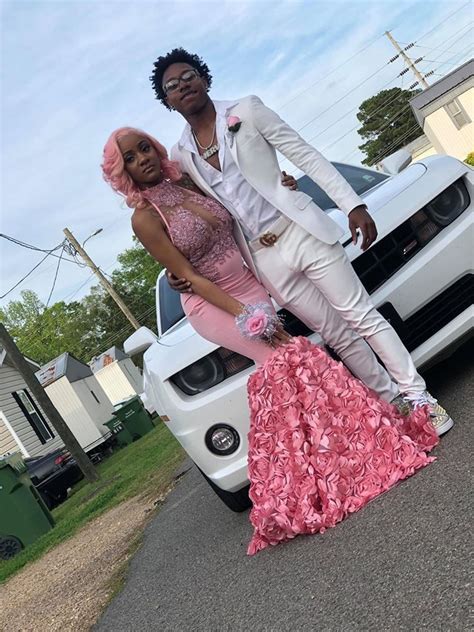 #blackgirlboyprom #prom2k19 #pinkpromdress | Prom dress inspiration ...