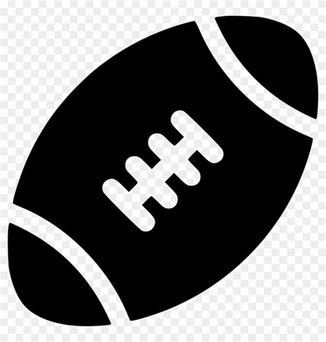 American Football Svg Png Icon Free Download - Rugby League Ball Silhouette, Transparent Png ...