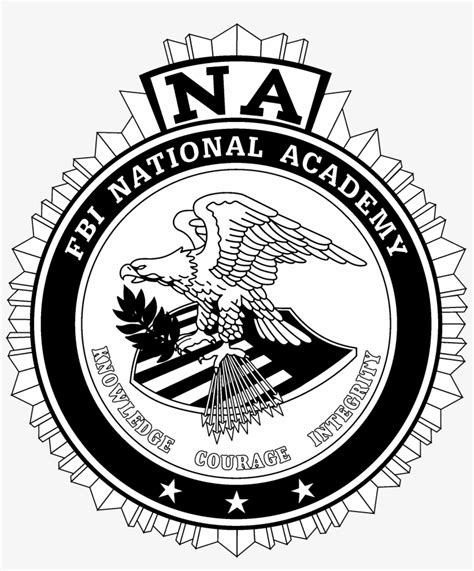 Fbi Na - Fbi National Academy Black And White Transparent PNG ...