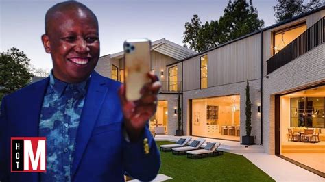 Julius Malema Cyril Ramaphosa House Sandton - pic-loaf