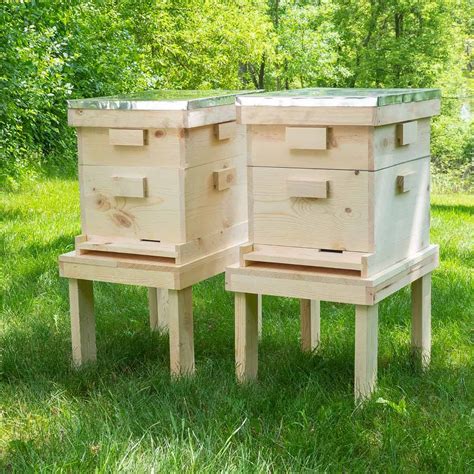 VEVOR Beehive Box Kit Bee Honey Hive 20 Frames Deep Medium, 48% OFF