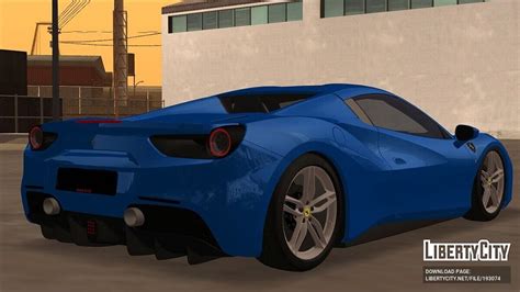 Download Ferrari 488+CCD for GTA San Andreas