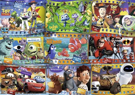 Disney Pixar Set of 12 Puzzles Toy Story Finding Nemo + All your ...