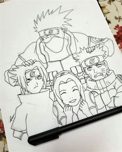 Awesome Naruto Drawings for Anime Artists - Beautiful Dawn Designs